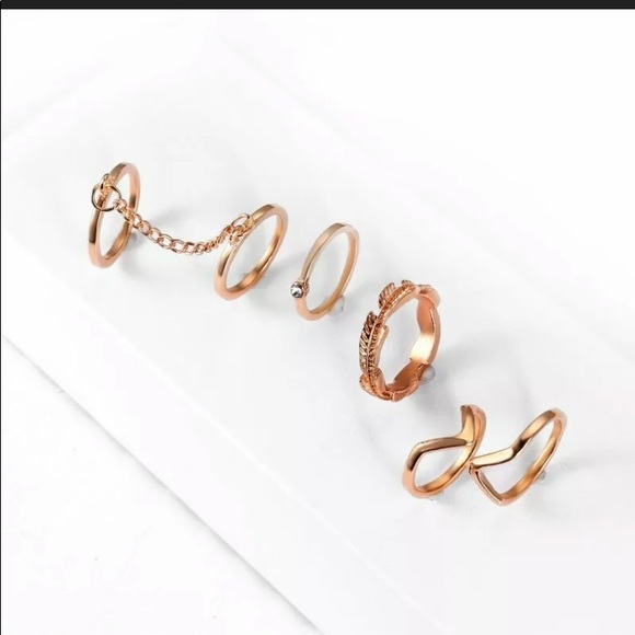 6 Ring Boho Set - Picture 4 of 5